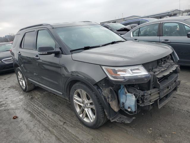 1FM5K7D80HGA21423 - 2017 FORD EXPLORER XLT GRAY photo 4