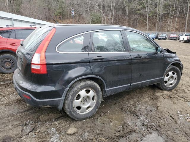 JHLRE48319C015992 - 2009 HONDA CR-V LX BLACK photo 3