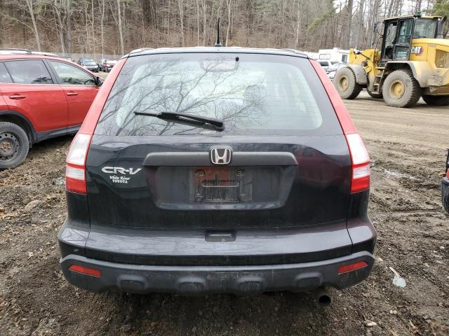 JHLRE48319C015992 - 2009 HONDA CR-V LX BLACK photo 6