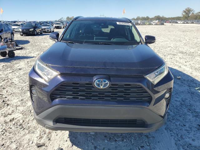 4T3RWRFV8MU017515 - 2021 TOYOTA RAV4 XLE Bleu photo 5