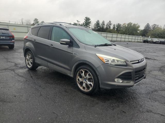 1FMCU0J9XDUD83986 - 2013 FORD ESCAPE TITANIUM 灰色 照片 4