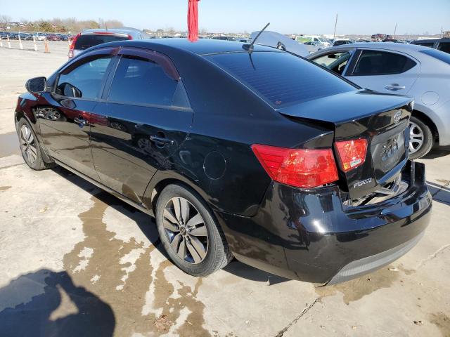 KNAFU4A20D5675715 - 2013 KIA FORTE EX BLACK photo 2