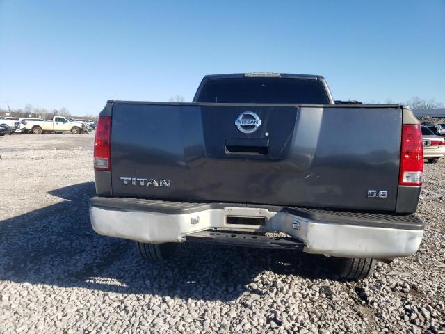 1N6BA06AX5N531316 - 2005 NISSAN TITAN XE GRAY photo 6