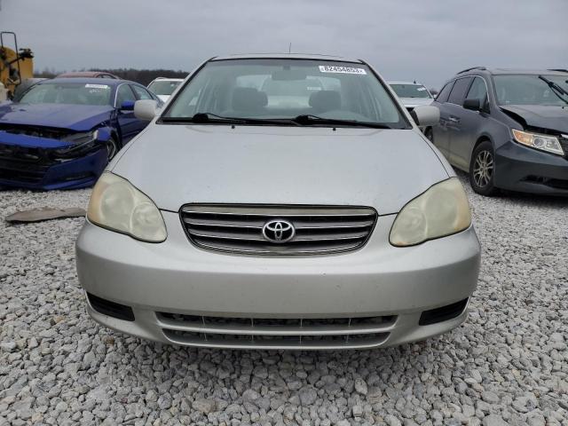 1NXBR32E84Z323795 - 2004 TOYOTA COROLLA CE SILVER photo 5