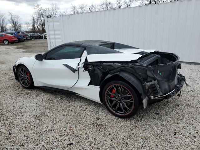 1G1YB3D4XP5130594 - 2023 CHEVROLET CORVETTE STINGRAY 2LT WHITE photo 2