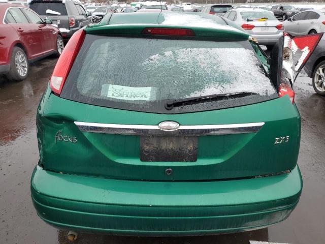 3FAFP37332R226274 - 2002 FORD FOCUS ZX5 GREEN photo 6