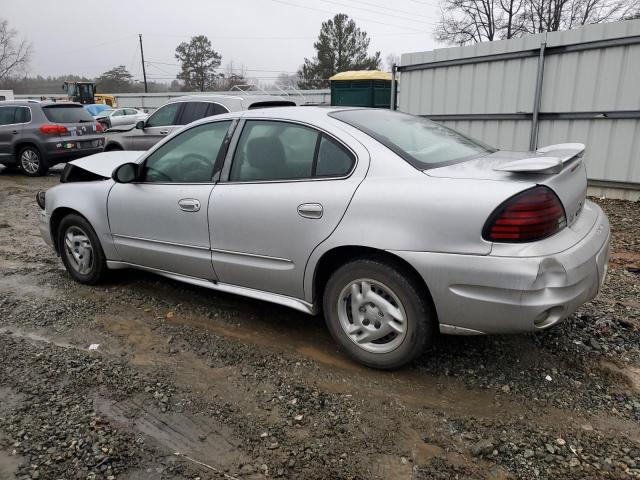 1G2NE52F83C188649 - 2003 PONTIAC GRAND AM SE SILVER photo 2