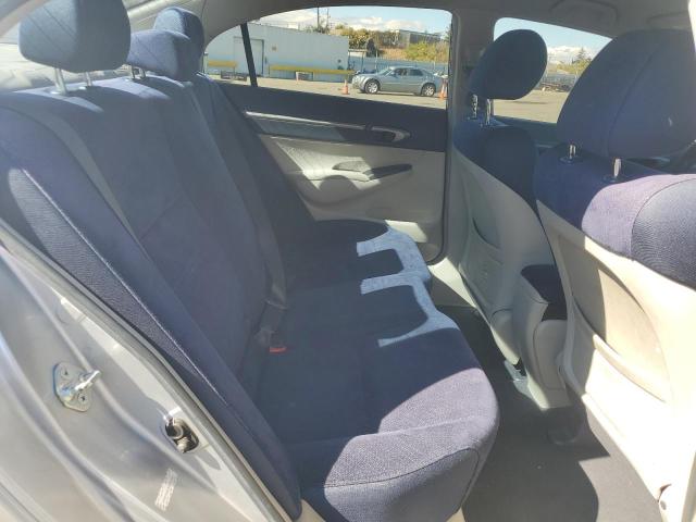 JHMFA36258S007641 - 2008 HONDA CIVIC HYBRID CHARCOAL photo 10