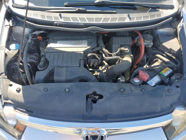 JHMFA36258S007641 - 2008 HONDA CIVIC HYBRID CHARCOAL photo 11