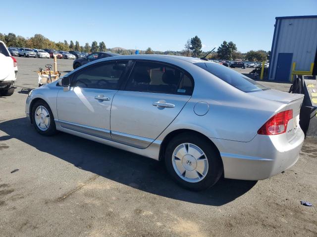 JHMFA36258S007641 - 2008 HONDA CIVIC HYBRID CHARCOAL photo 2