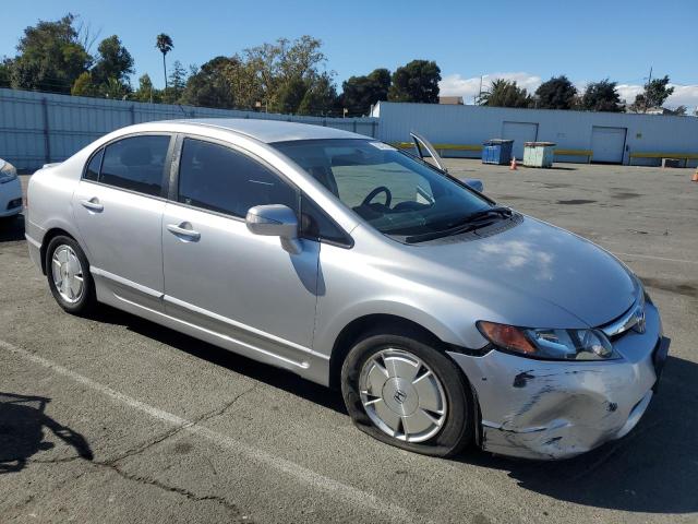 JHMFA36258S007641 - 2008 HONDA CIVIC HYBRID CHARCOAL photo 4