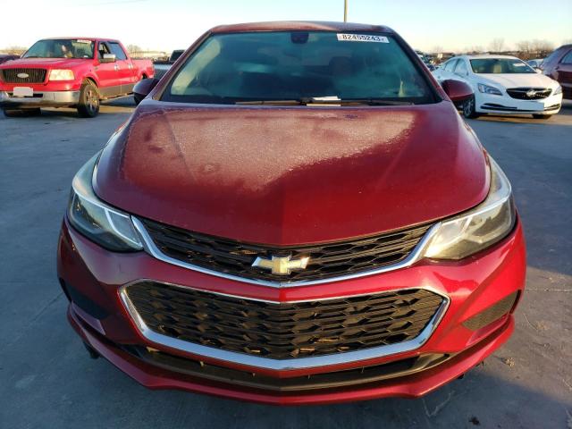 1G1BE5SM2H7129747 - 2017 CHEVROLET CRUZE LT RED photo 5