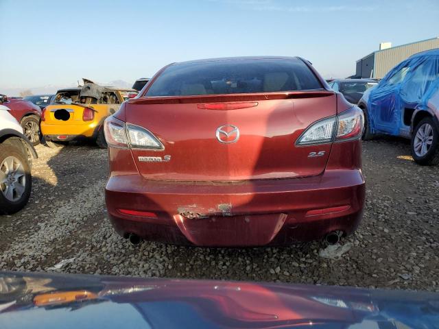 JM1BL1S60A1160902 - 2010 MAZDA MAZDA3 S BURGUNDY photo 6