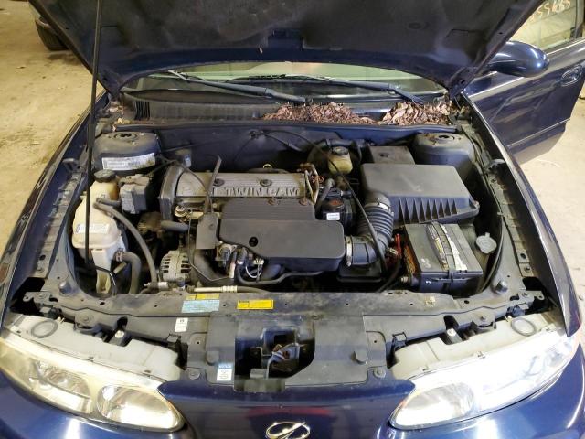 1G3NL52T51C144094 - 2001 OLDSMOBILE ALERO GL BLUE photo 11