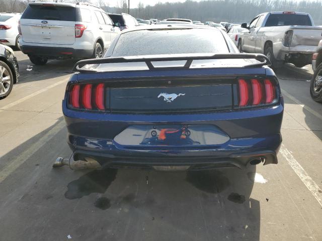 1FA6P8TH9J5101165 - 2018 FORD MUSTANG BLUE photo 6