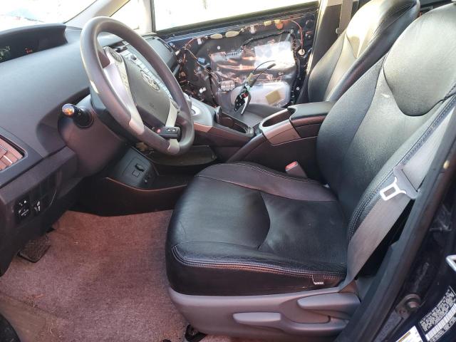 JTDKN3DU4F0464457 - 2015 TOYOTA PRIUS BLUE photo 7