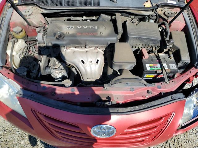 4T1BE46K37U127902 - 2007 TOYOTA CAMRY CE 红色 照片 11