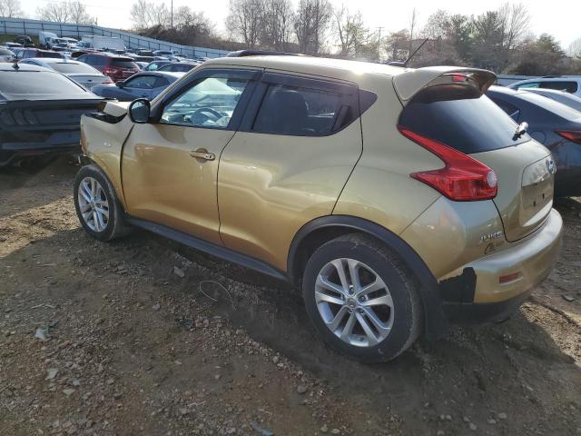 JN8AF5MV9DT220705 - 2013 NISSAN JUKE S GOLD photo 2