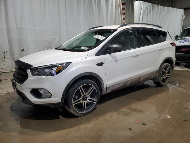 1FMCU9HD8KUA86100 - 2019 FORD ESCAPE SEL WHITE photo 1