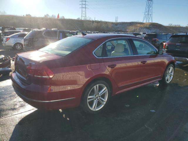 1VWCV7A38FC106393 - 2015 VOLKSWAGEN PASSAT SEL RED photo 3