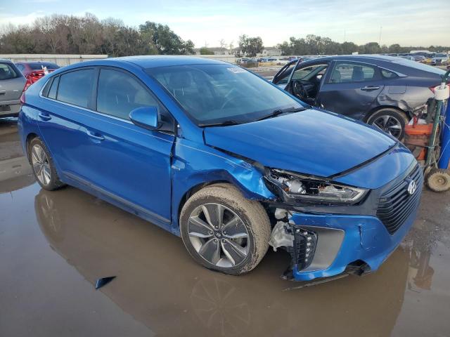 KMHC85LC0HU028860 - 2017 HYUNDAI IONIQ LIMITED BLUE photo 4