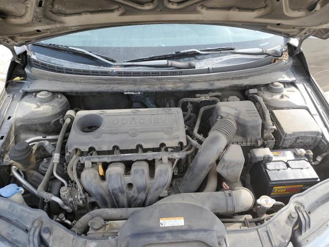 KNAFU4A20A5062991 - 2010 KIA FORTE EX GRAY photo 11