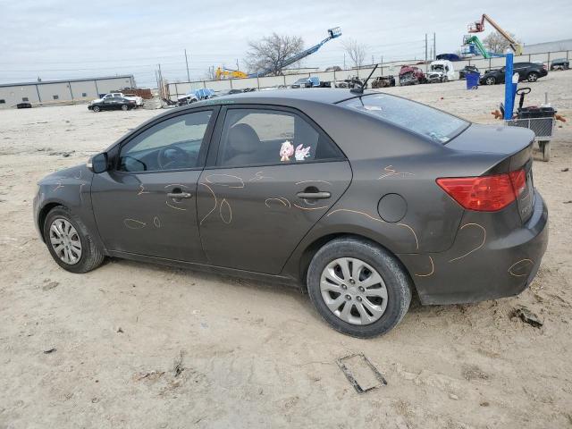 KNAFU4A20A5062991 - 2010 KIA FORTE EX GRAY photo 2