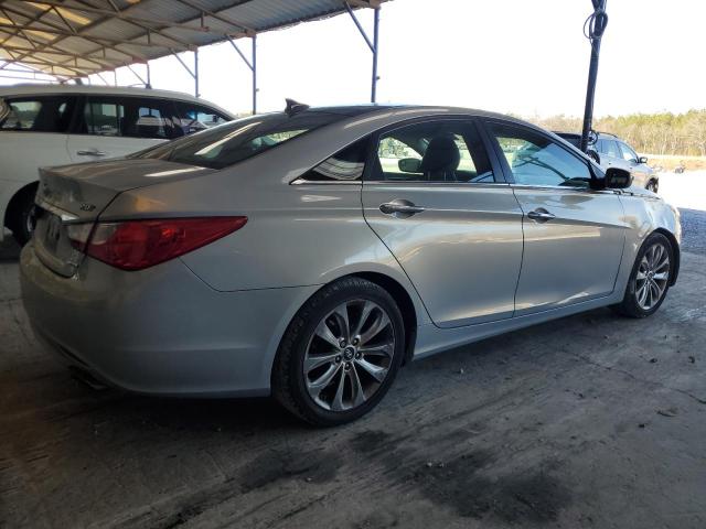 5NPEC4AB0CH378878 - 2012 HYUNDAI SONATA SE BLUE photo 3