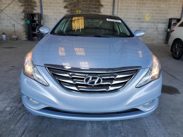 5NPEC4AB0CH378878 - 2012 HYUNDAI SONATA SE BLUE photo 5