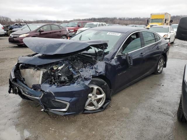 1G1ZB5ST8HF248665 - 2017 CHEVROLET MALIBU LS BLUE photo 1