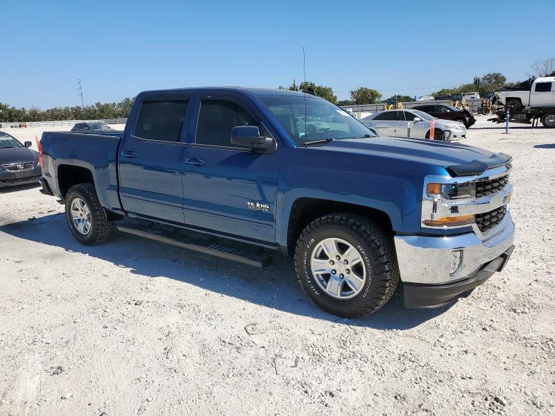3GCPCREC4JG183865 - 2018 CHEVROLET SILVERADO C1500 LT Կապույտ լուսանկար 4