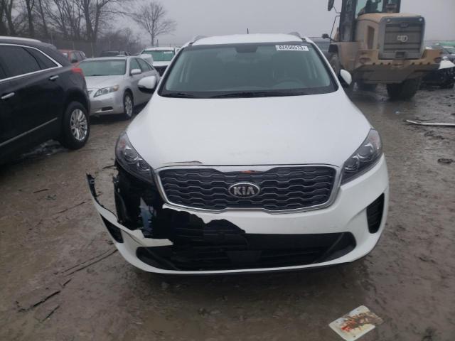 5XYPGDA39LG678660 - 2020 KIA SORENTO L WHITE photo 5