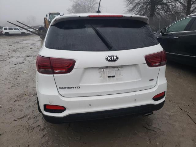 5XYPGDA39LG678660 - 2020 KIA SORENTO L WHITE photo 6