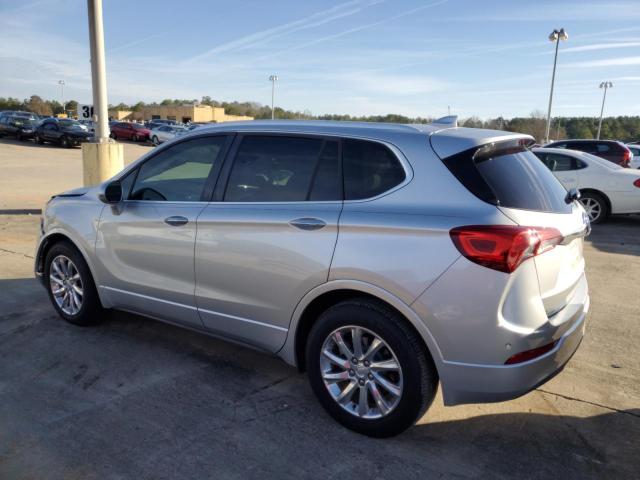LRBFXCSA1KD014237 - 2019 BUICK ENVISION ESSENCE SILVER photo 2