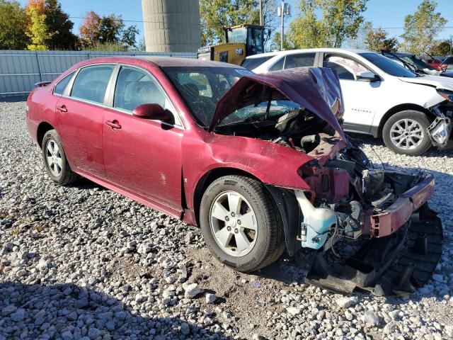 2G1WT57K091100745 - 2009 CHEVROLET IMPALA 1LT MAROON photo 4