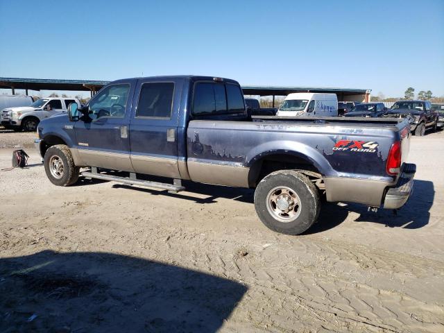 1FTNW21P34EC54967 - 2004 FORD F-250 SUPER DUTY BLUE photo 2