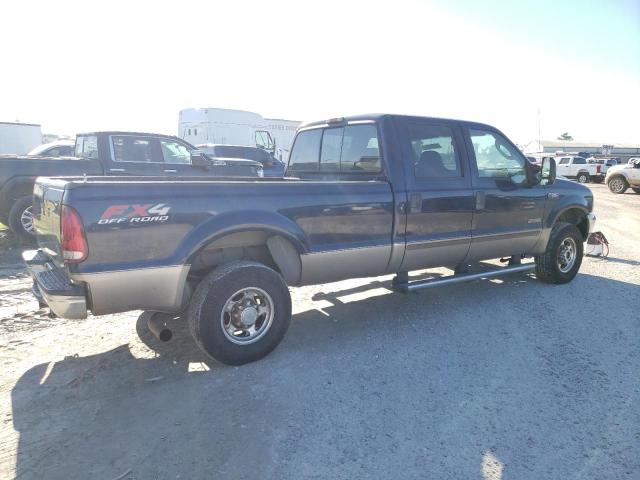 1FTNW21P34EC54967 - 2004 FORD F-250 SUPER DUTY BLUE photo 3