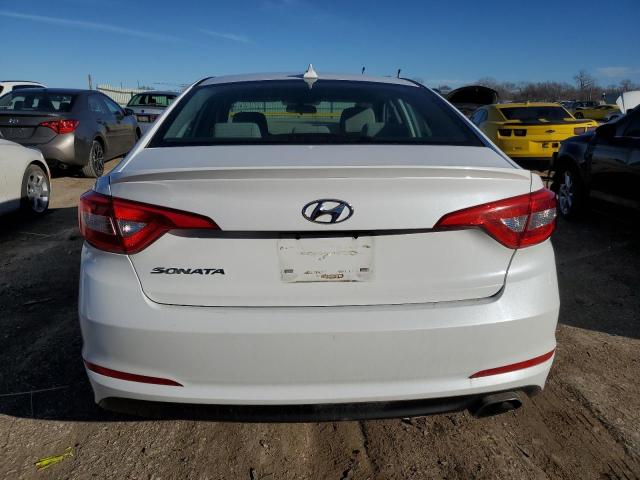 5NPE24AF9HH521033 - 2017 HYUNDAI SONATA SE WHITE photo 6