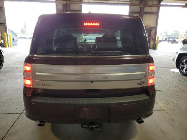 2FMGK5D85JBA20312 - 2018 FORD FLEX LIMITED ბურგუნდია ფოტო 6
