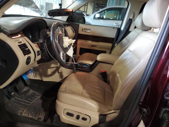 2FMGK5D85JBA20312 - 2018 FORD FLEX LIMITED ბურგუნდია ფოტო 7