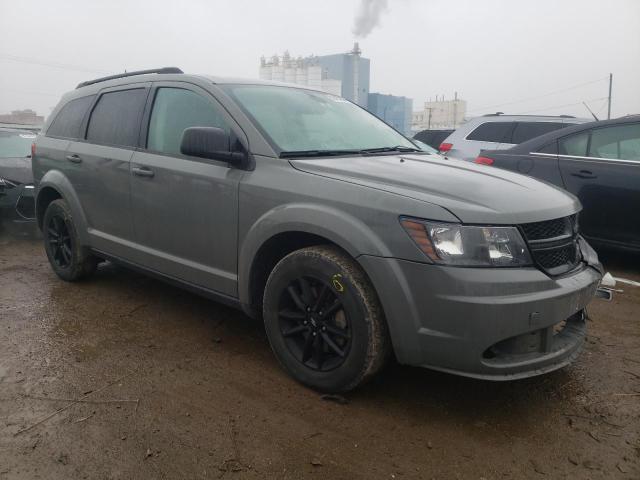 3C4PDCAB6LT266053 - 2020 DODGE JOURNEY SE GRAY photo 4