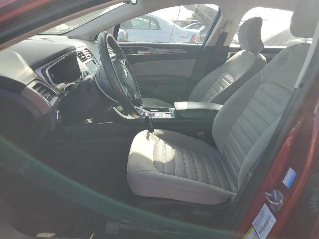 3FA6P0G79KR163876 - 2019 FORD FUSION S RED photo 7