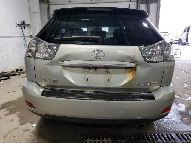 JTJHA31U440037137 - 2004 LEXUS RX 330 SILVER photo 6