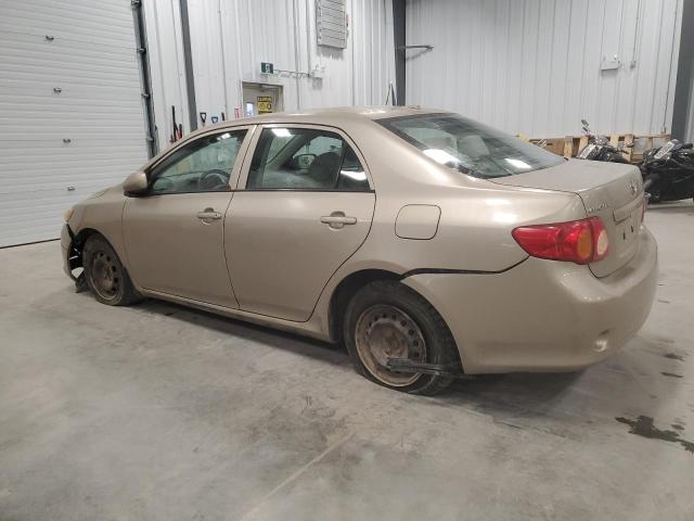 2T1BU4EE8AC352775 - 2010 TOYOTA COROLLA BASE BEIGE photo 2