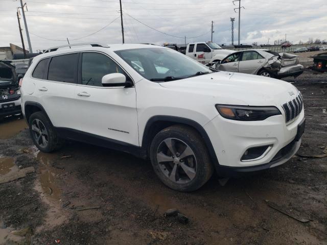 1C4PJLDB4KD216065 - 2019 JEEP CHEROKEE LIMITED WHITE photo 4