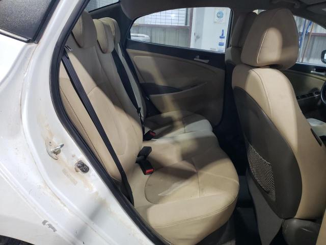 KMHCT4AEXDU393571 - 2013 HYUNDAI ACCENT GLS WHITE photo 10