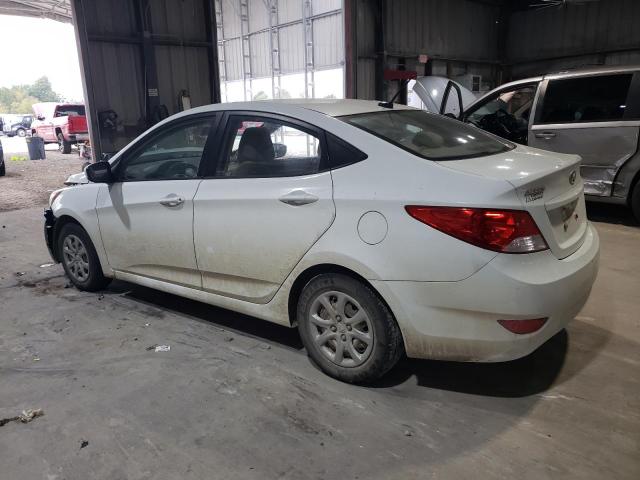 KMHCT4AEXDU393571 - 2013 HYUNDAI ACCENT GLS WHITE photo 2
