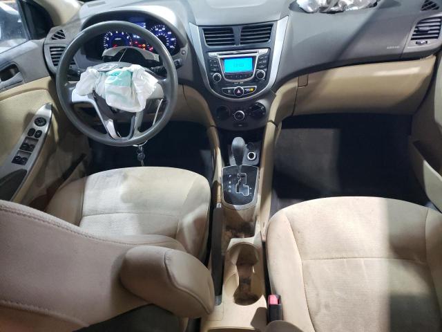 KMHCT4AEXDU393571 - 2013 HYUNDAI ACCENT GLS WHITE photo 8