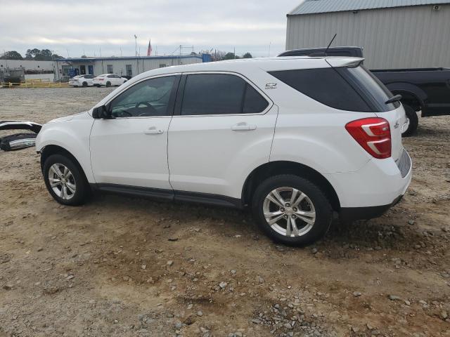 2GNALBEK8H1525851 - 2017 CHEVROLET EQUINOX LS WHITE photo 2