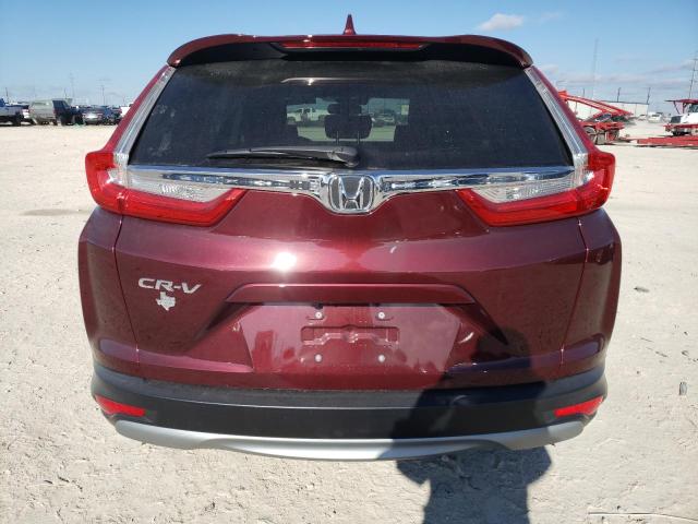 7FARW1H87JE036359 - 2018 HONDA CR-V EXL BURGUNDY photo 6